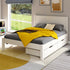 Classic White Low End Double With A Pair Of Drawers 135x190cm